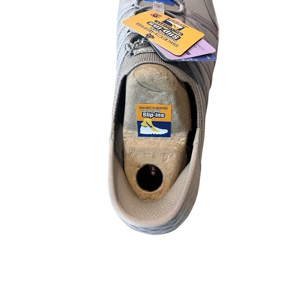 Skechers NEW 1000593 Breathe Easy Roll With Me Taupe Women’s hands free Sneakers - Picture 5 of 8